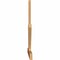 Ekena Millwork Saratoga Timber Gable Bracket, Western Red Cedar, 108"W x 36"H x 1 1/2"D x 3 1/2"F, 8/12 Pitch GBW108X36X0204SAR00SWR - alternate 2